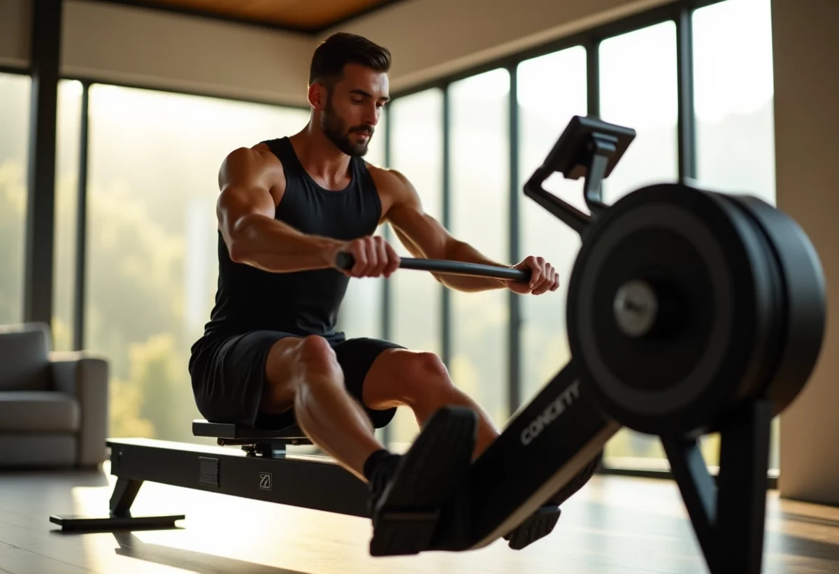 Notre avis sur le rameur Concept 2