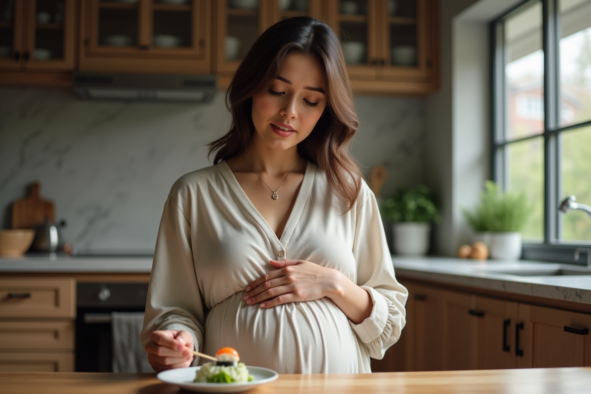 Consommation de wasabi pendant la grossesse : ce qu’il faut savoir