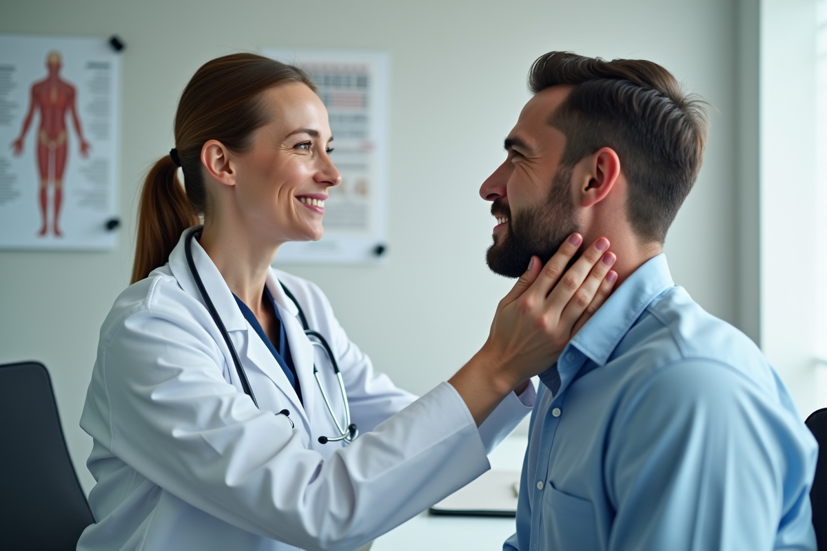 Examen des ganglions lymphatiques par les endocrinologues : pratiques courantes