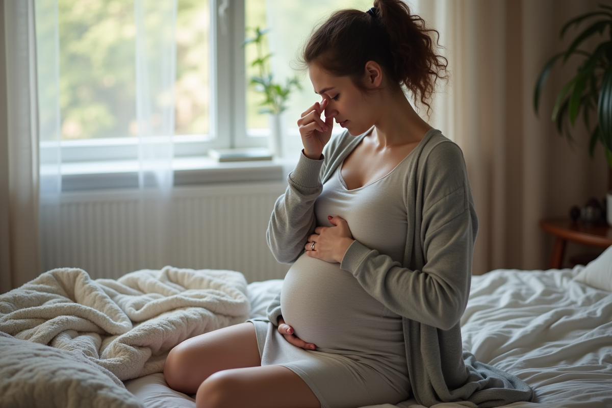 Les effets des pleurs sur la santé des femmes enceintes