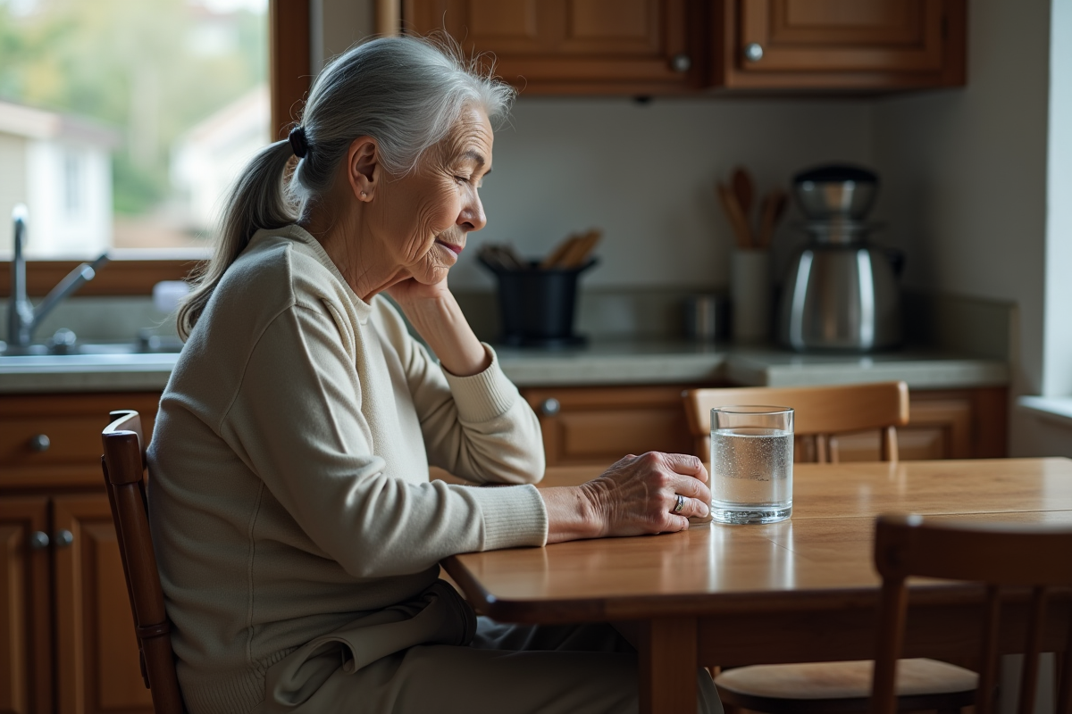 Durée de survie avec uniquement de l’eau pour les personnes âgées