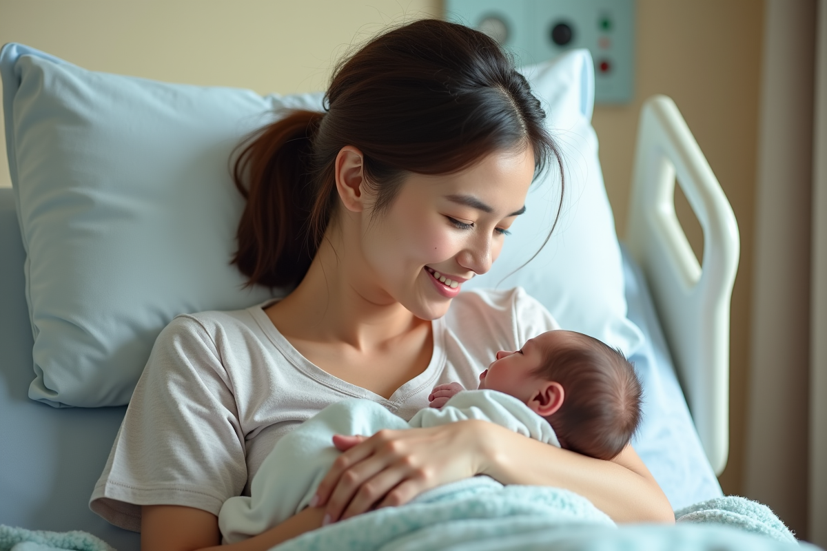 Perte de poids post-accouchement : combien de kilos s’envolent juste après la naissance ?